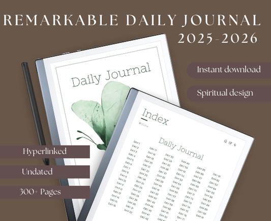 Daily Journal in 3 colors