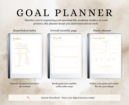 2025 planner + goal planner