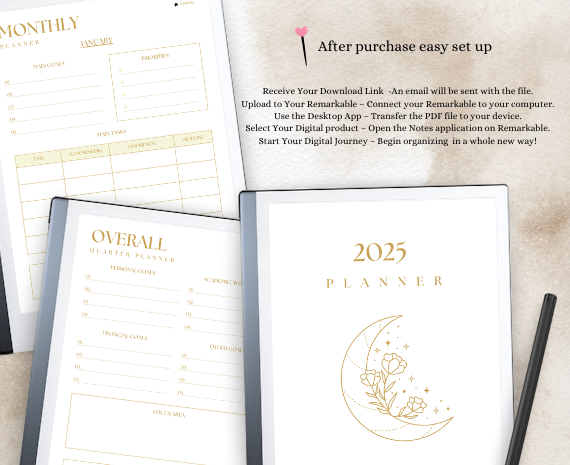 2025 planner + goal planner