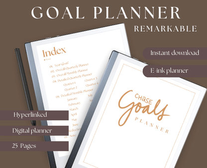 Goal Planner – Make 2025 your year!