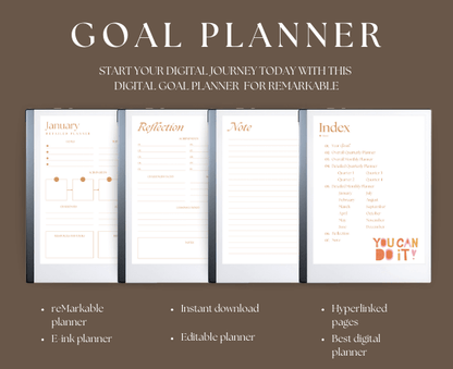 Goal Planner – Make 2025 your year!