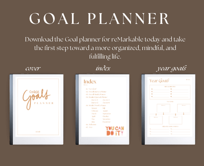 Goal Planner – Make 2025 your year!