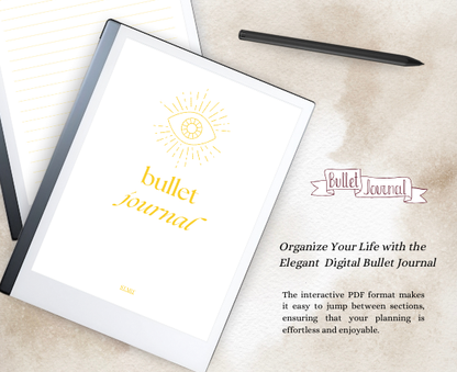 Bullet Journal Bundle – a functionality and creativity digital journal.