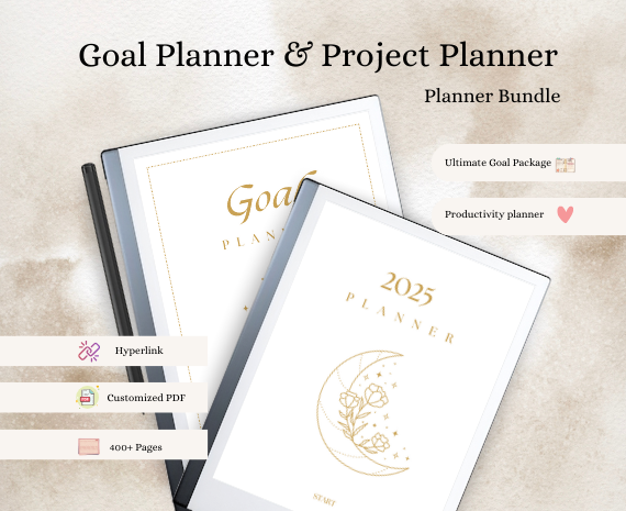 2025 planner + goal planner